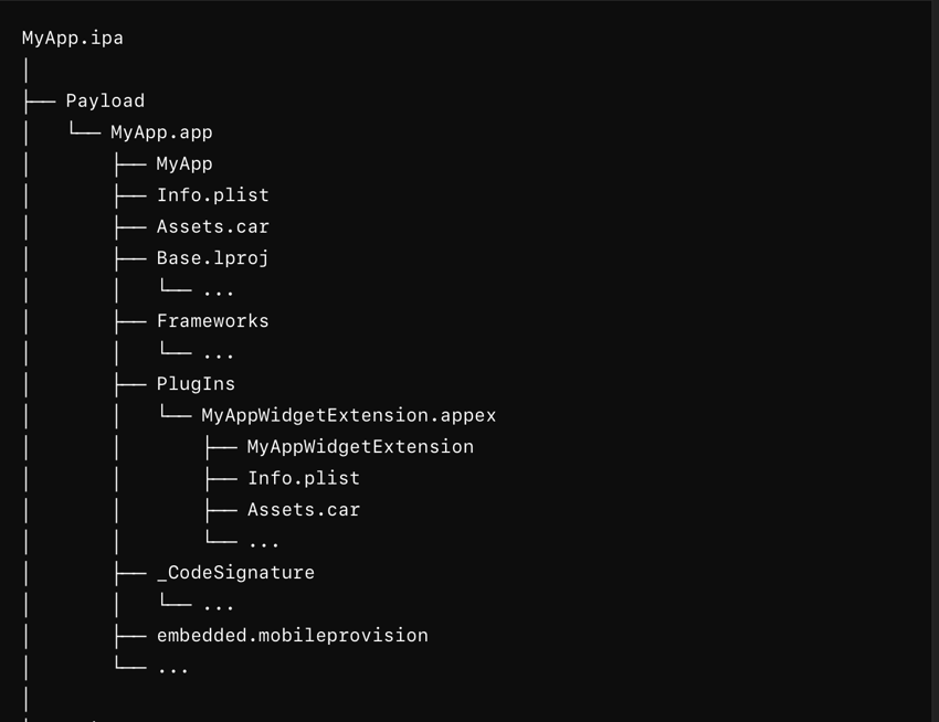 IPA Folder Structure